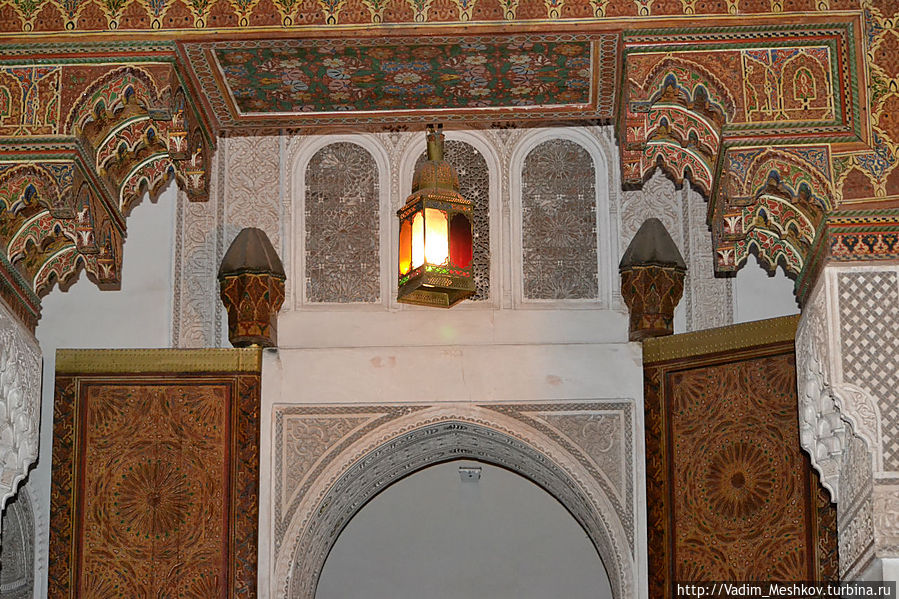 Интерьер Дворца Бахии Интерьер Дворца Бахии