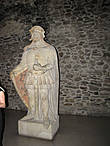 Скульптура короля Олафа. Отсюда и Олавинлинна.