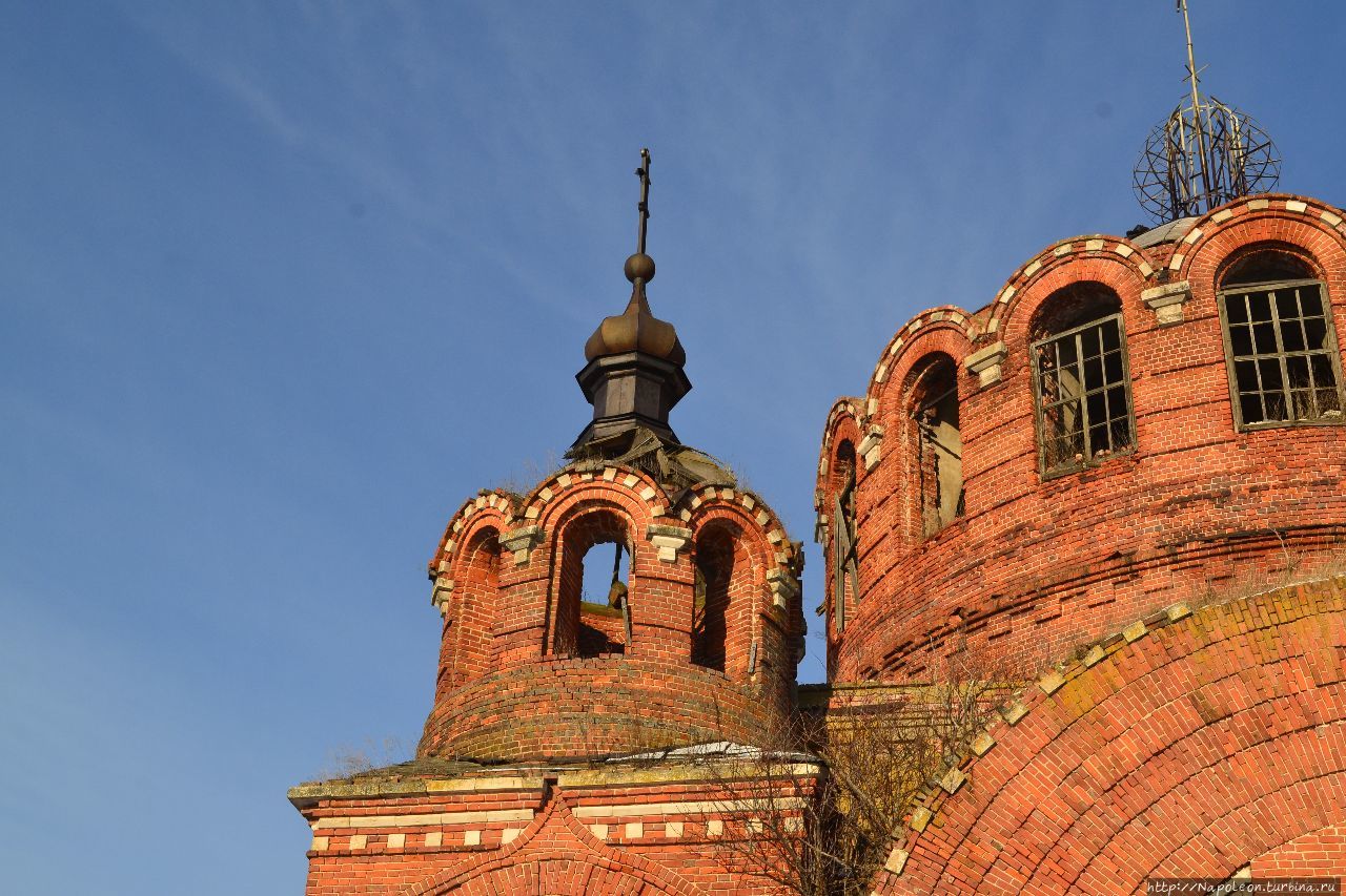 Богоявленская церковь Большое Ляхово, Россия