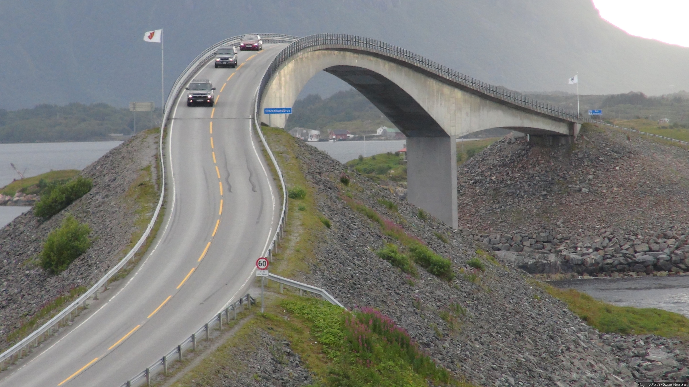 Атлантическая дорога — одна из самых живописных дорог в мире Западная Норвегия, Норвегия