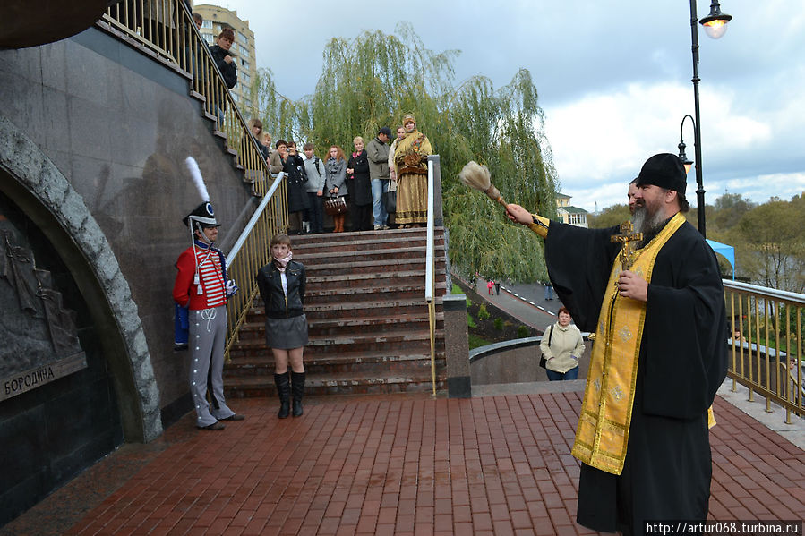 Освящение барельефов Тамбов, Россия Освящение барельефов Тамбов, Россия