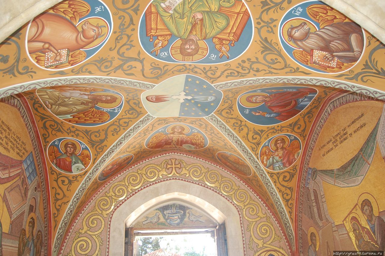 Фрески монастыря Киккос Киккос монастырь, Кипр