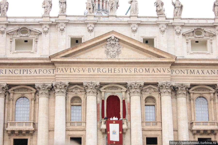 Папа Римский Францискус поздравляет католиков всего мира с Рождевством. Ватикан (столица), Ватикан