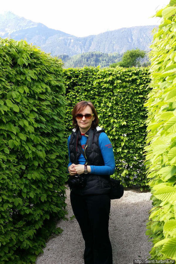 Парк великана — мир Сваровски зеленого цвета Ваттенс, Австрия
