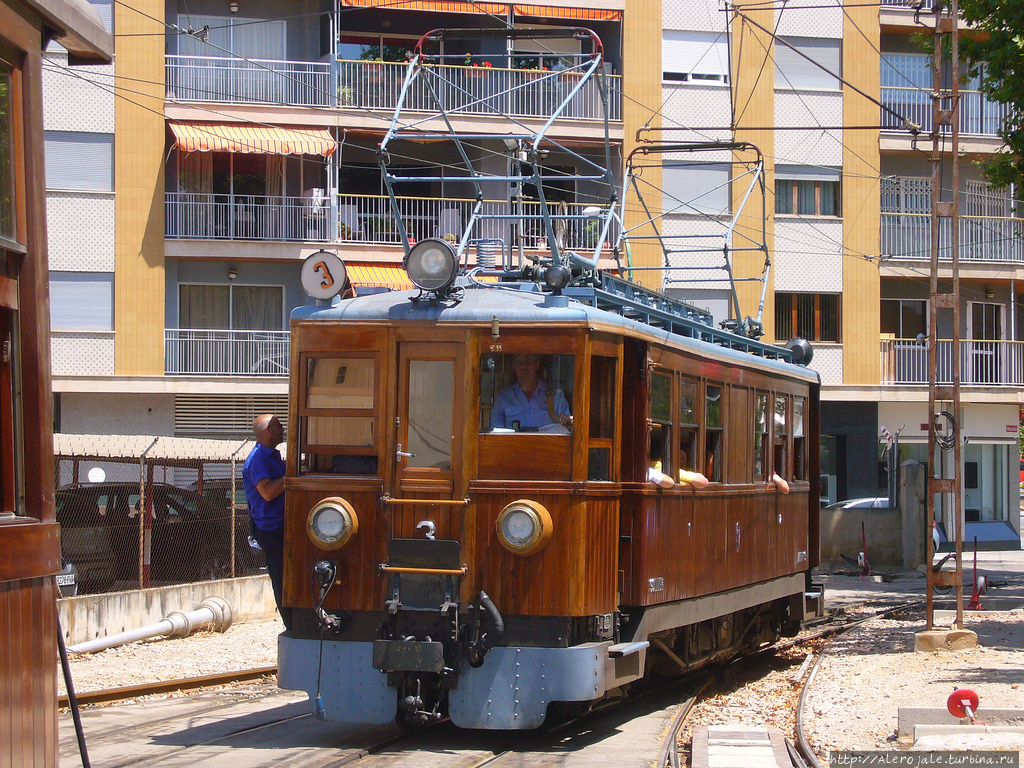 Трамваи Мальорки Пальма-де-Майорка, остров Майорка, Испания