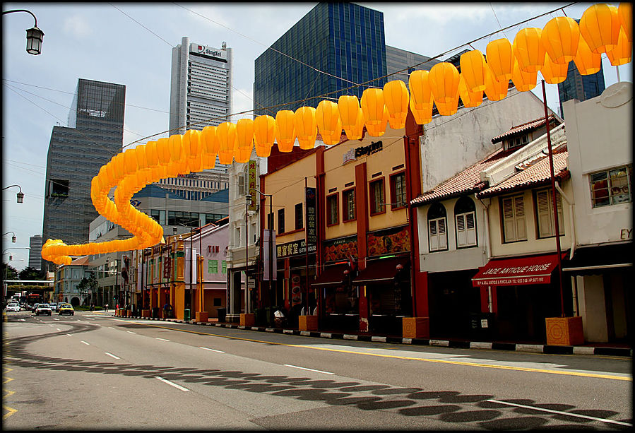 Накануне праздника или прогулка по сингапурскому Чайнатаун Сингапур (город-государство)