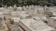 Арабские могилы за стенами Иерусалима