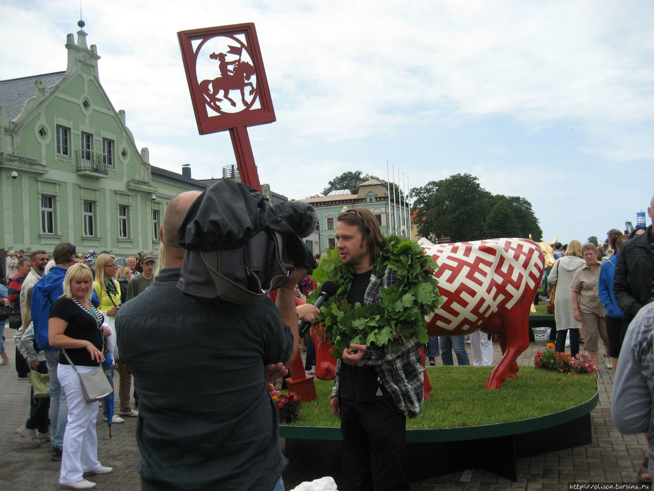 Парад коров Вентспилс, Латвия
