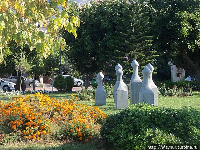 Шахматные фигуры. Алания, Турция