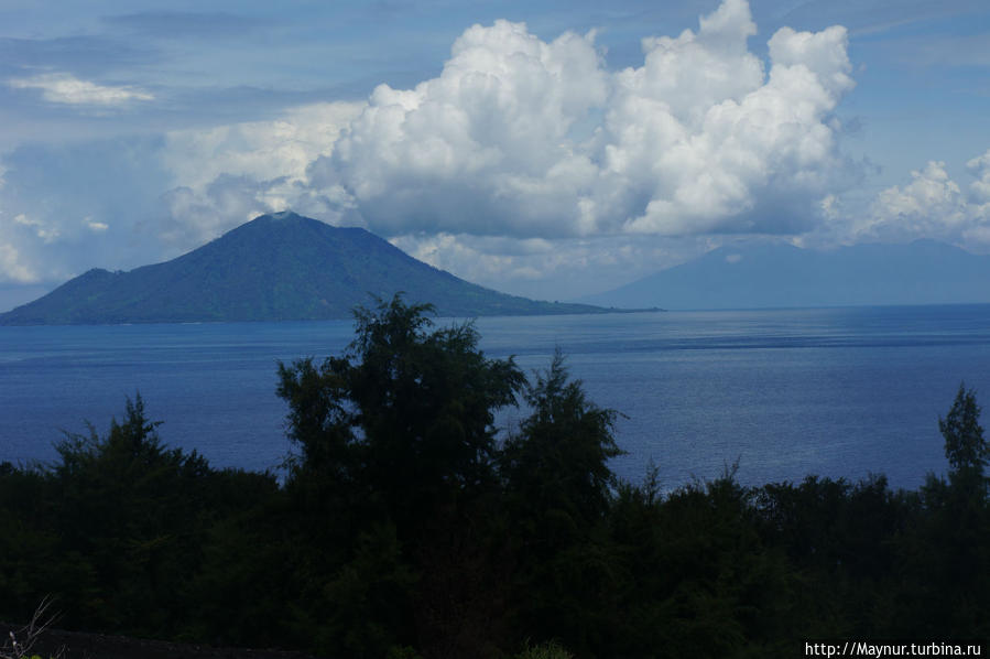 Невероятный   вулкан    Кракатау... Палембанг, Индонезия