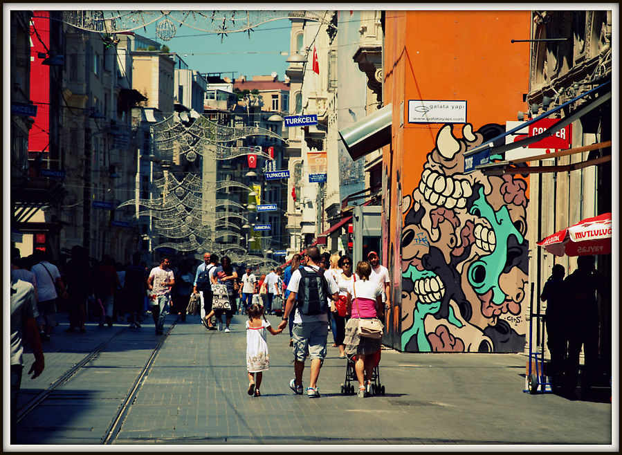 Одно из самых популярных туристических мест в Стамбуле Стамбул, Турция