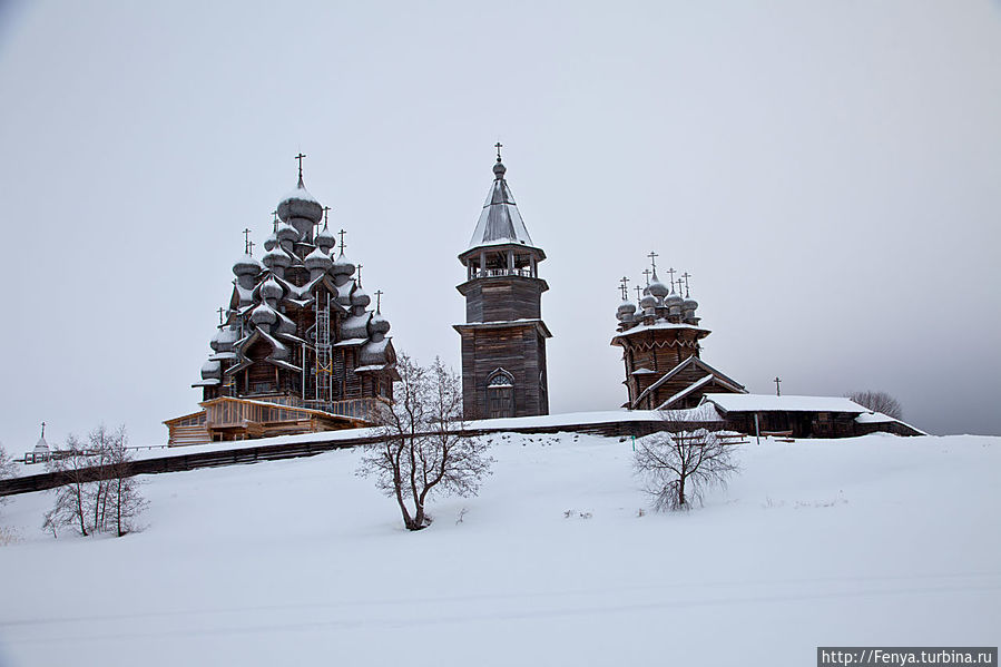 Зимняя сказка в Карелии Кижи, Россия Зимняя сказка в Карелии Кижи, Россия