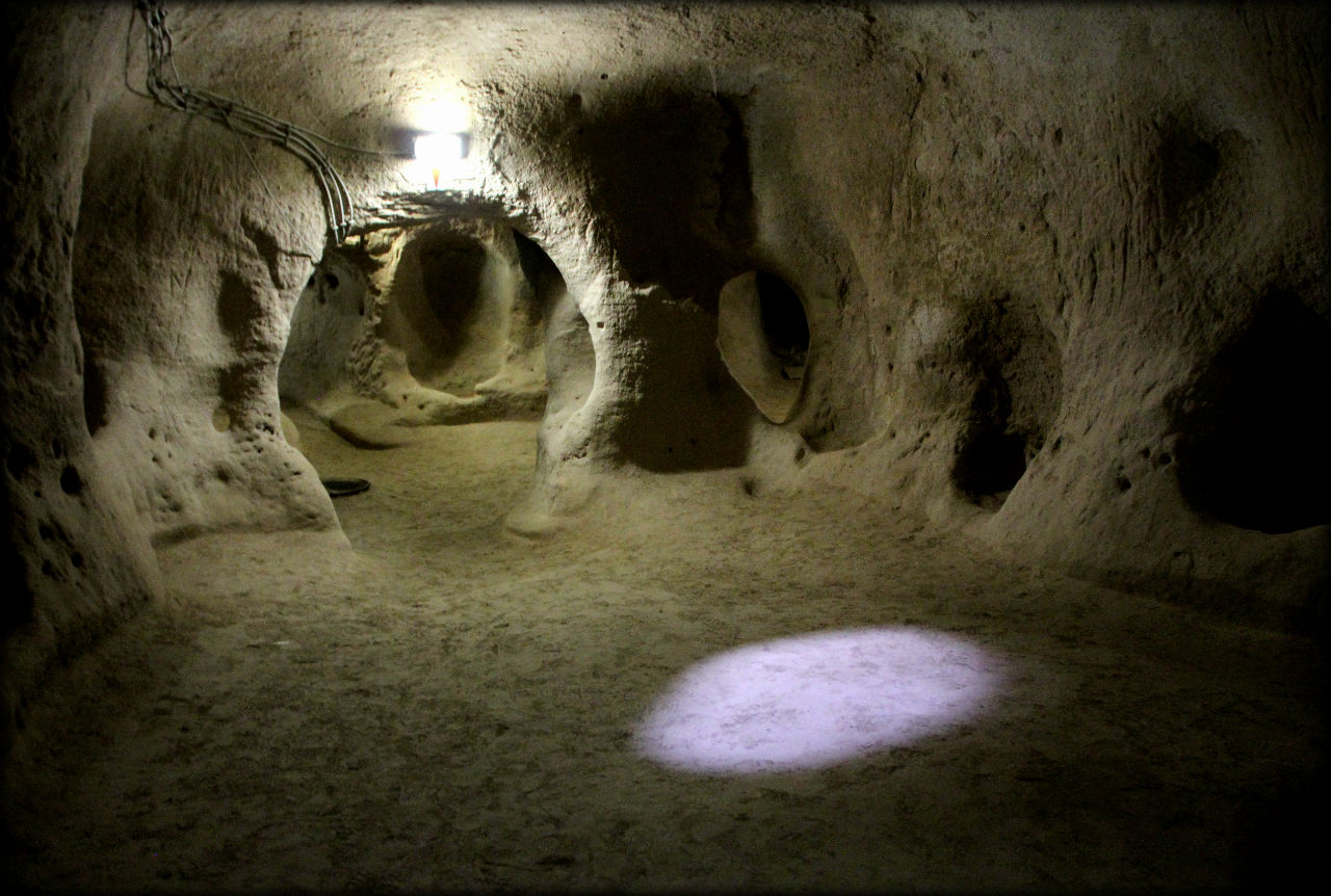 Тайна подземного города Саратли Саратли, Турция
