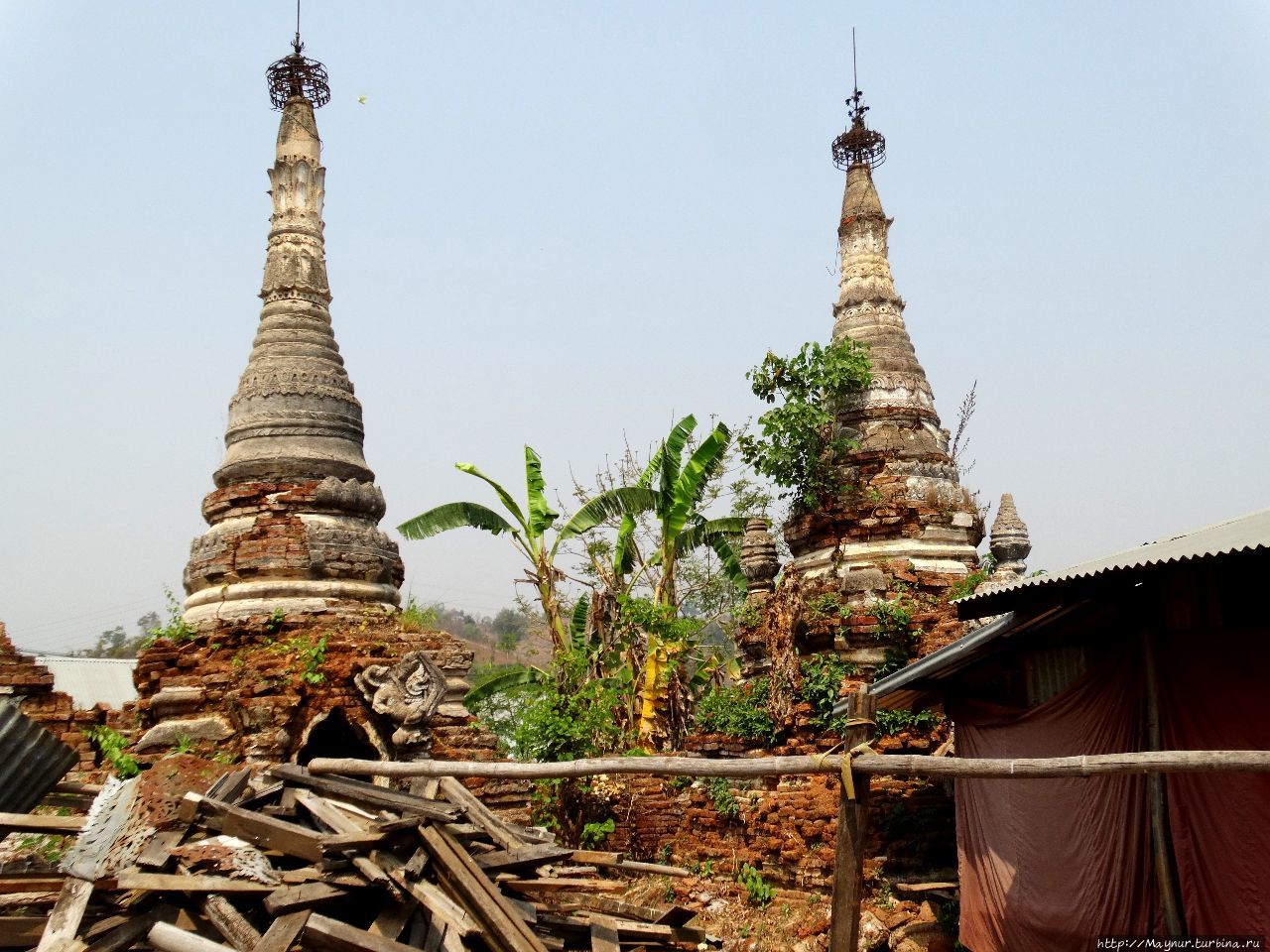 Мьянма. Сипо и  маленький Баган Сипо, Мьянма