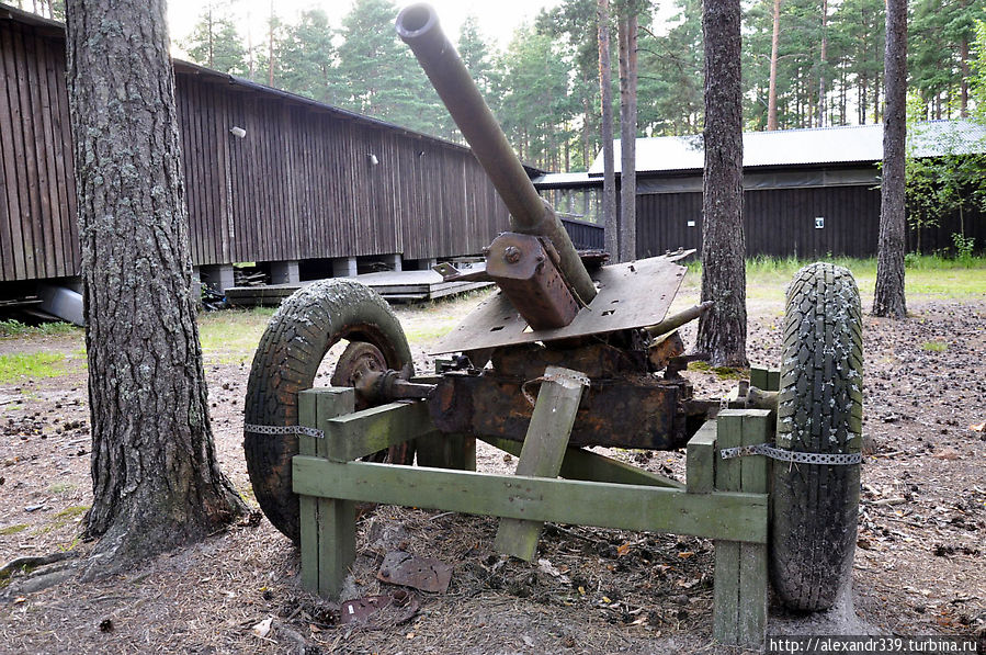 Фронтовой музей в Лаппохья Ханко, Финляндия