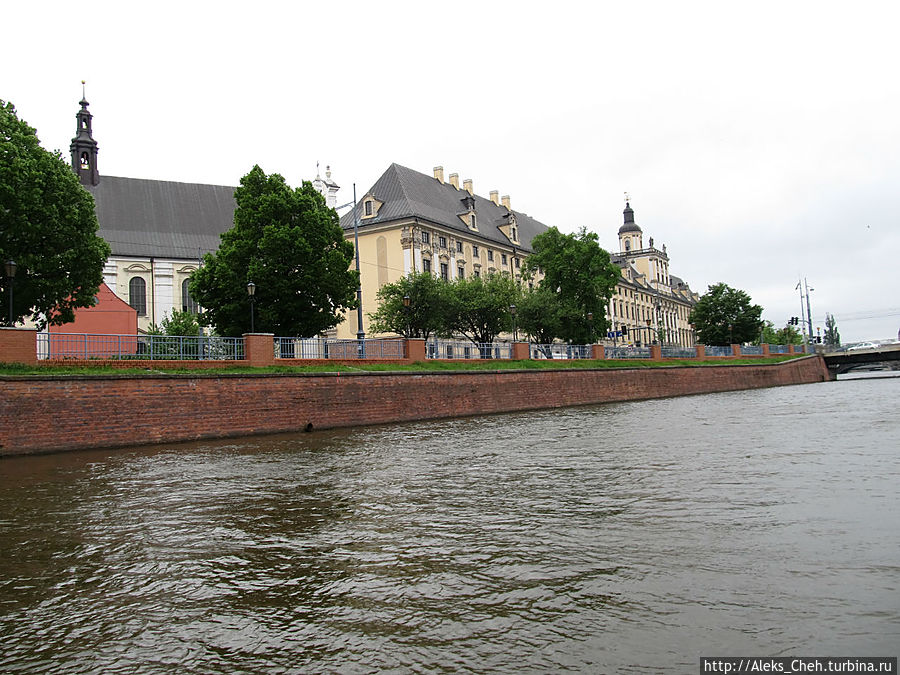 Вроцлав: плавание в нелетную погоду Вроцлав, Польша