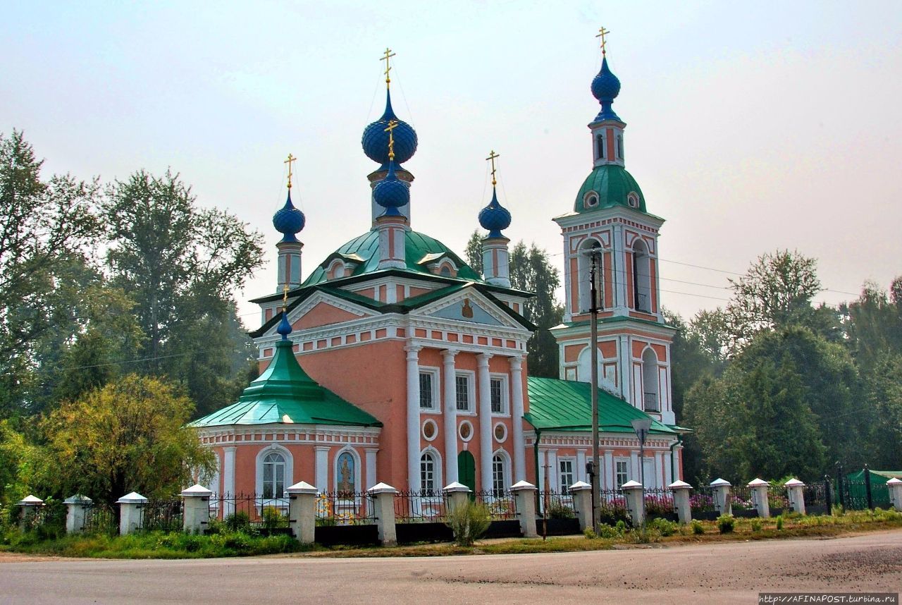 Церковь Царевича Димитрия на Поле Углич, Россия