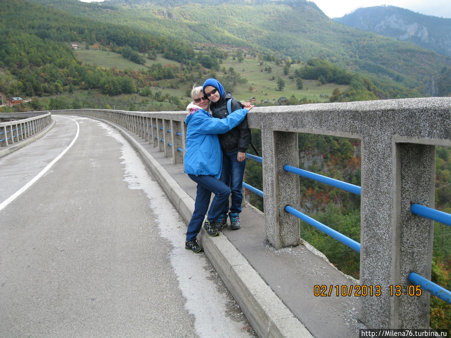 На мосту Джурджевича Жабляк, Черногория