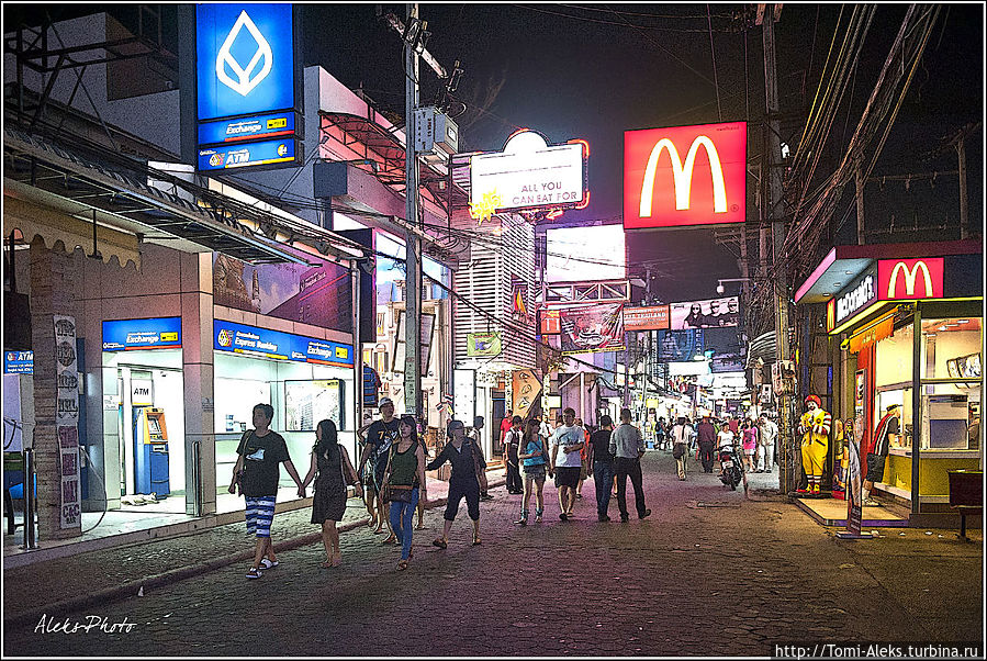 Ночные огни Walking Street (Тайские Хроники ч3) Паттайя, Таиланд