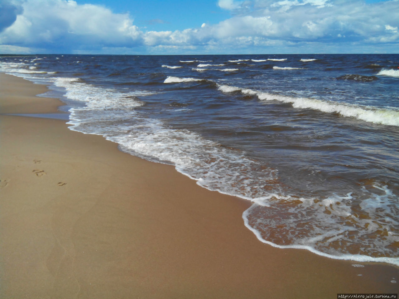 Пляжи Даугавгрива и Ритабулли Рига, Латвия