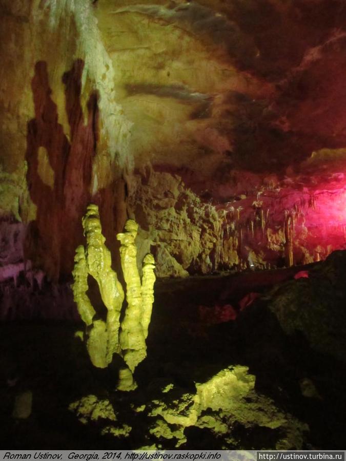 Пещеры Прометея возле Кутаиси (Грузия)