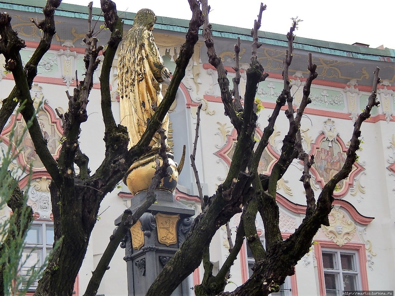 Вассербург — город на воде Вассербург-на-Инне, Германия