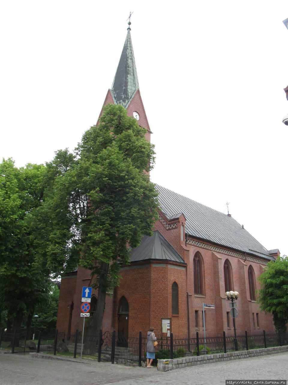 Костел протестантский Христа Збавителя Ольштын, Польша