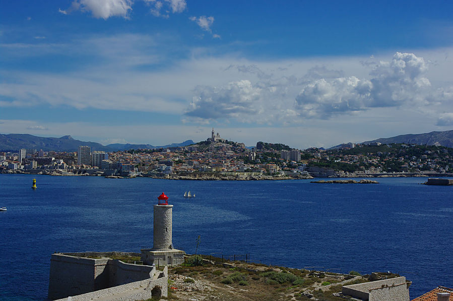 Прекрасные пейзажи с острова Иф. Прекрасные пейзажи с острова Иф.