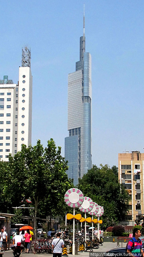 Нанкинский небоскреб Нанкин, Китай