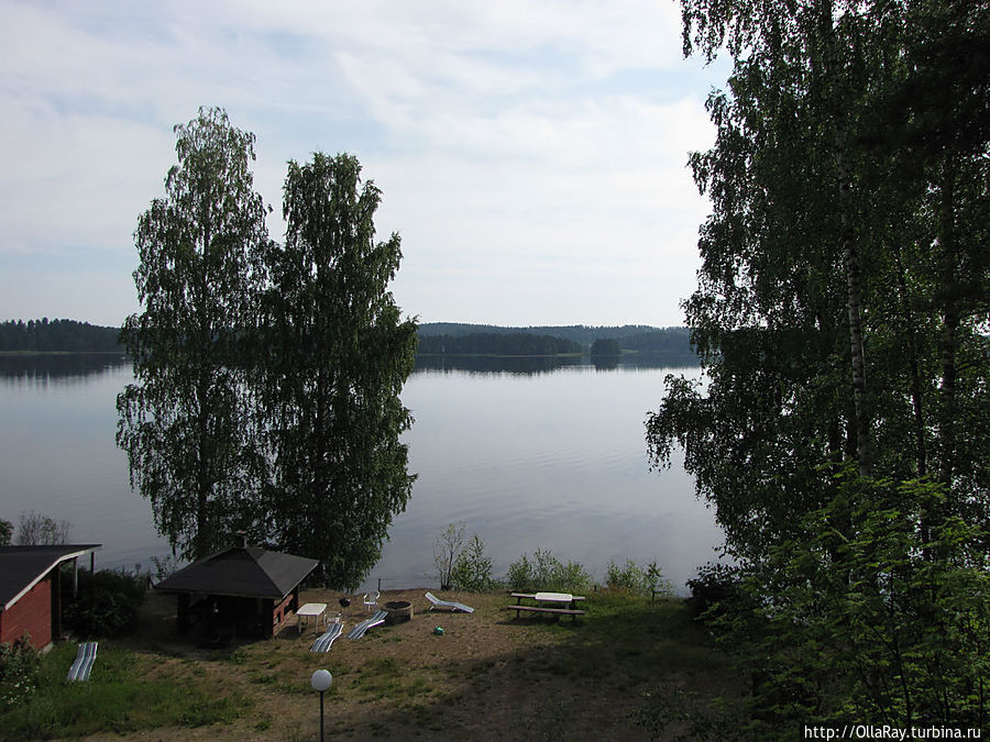 Отель на озере. Финляндия