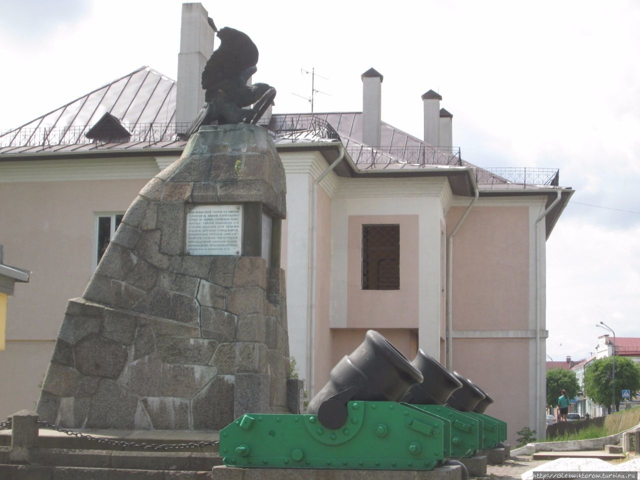 Памятник на месте первой победы в июле 1812 года
