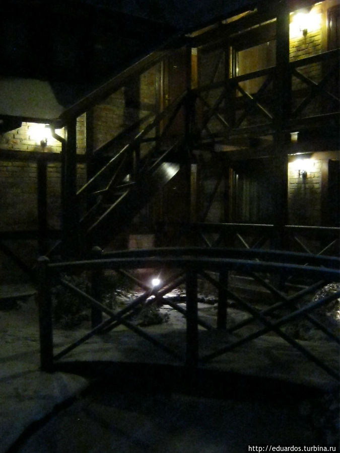 гостиница Параисо зимой гостиница Параисо зимой