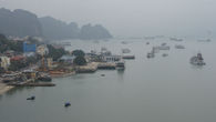 Бухта Ха-Лонг с моста Бай Чай