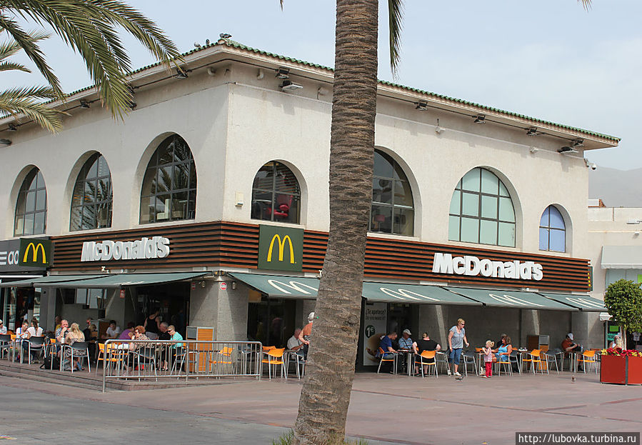 Макдональдс forever !!! Лас-Америкас, остров Тенерифе, Испания