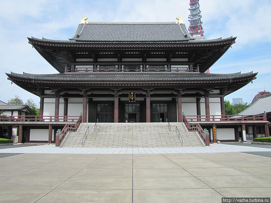 Храмовый комплекс Зодзё Дзи. Токио, Япония