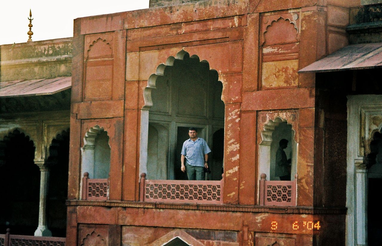 My family in Agra Fort ( UNESCO # 251)