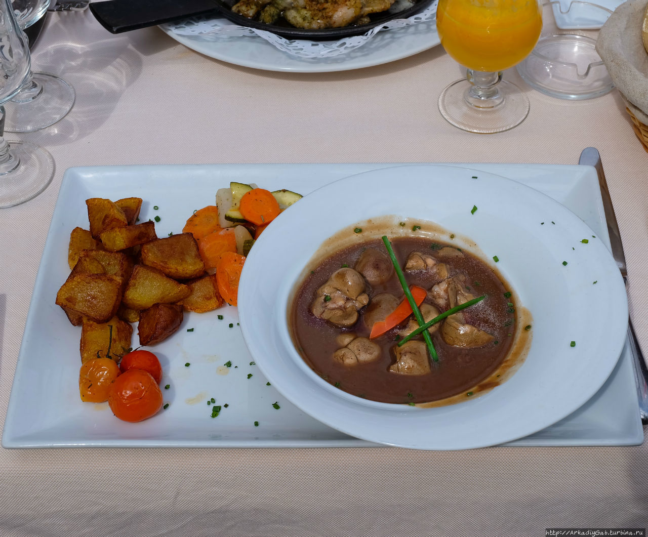 Мне очень неловко и непривычно (почти стыдно) публиковать фотографии еды, но Ириша настояла на том, что без них и ресторан — не ресторан. А как вы понимаете, в этой заметке рулевым обоза является она. Прованс-Альпы-Лазурный берег, Франция
