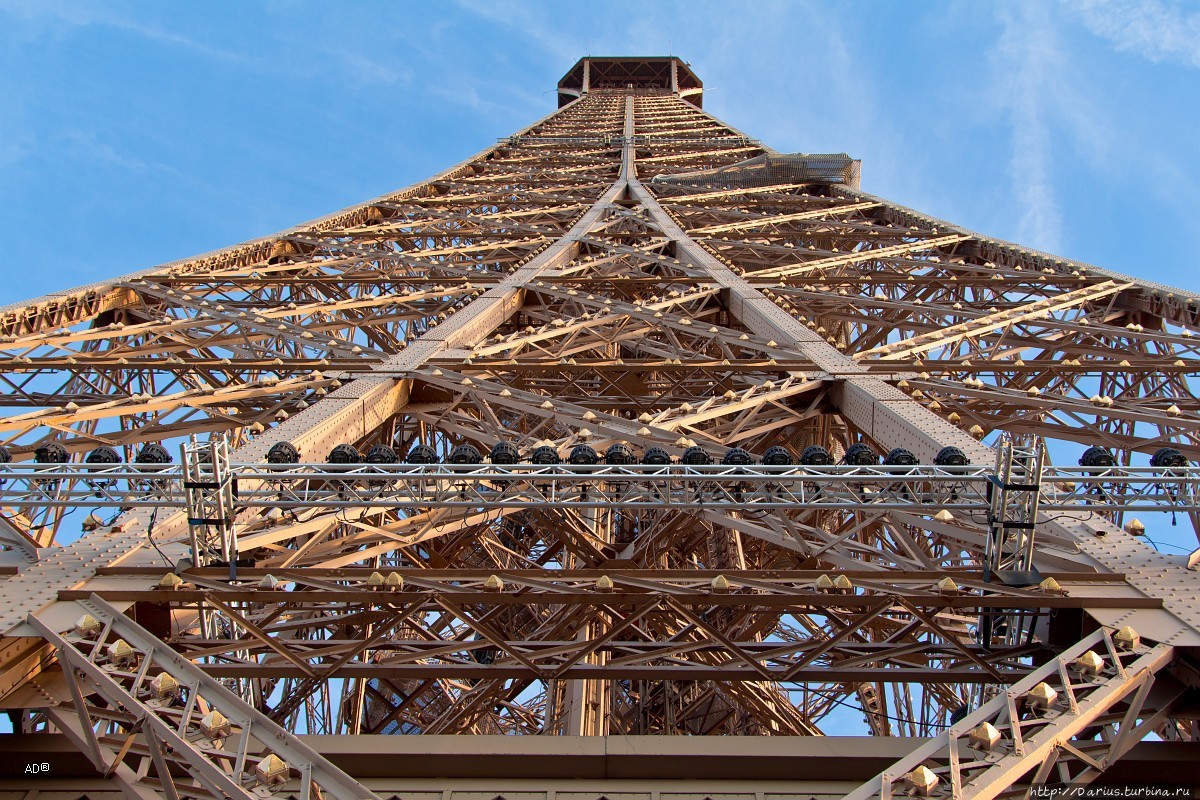 Париж — Виды с Эйфелевой башни (2-й этаж) Париж, Франция