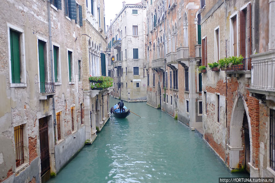 Улочки-каналы Венеции Венеция, Италия