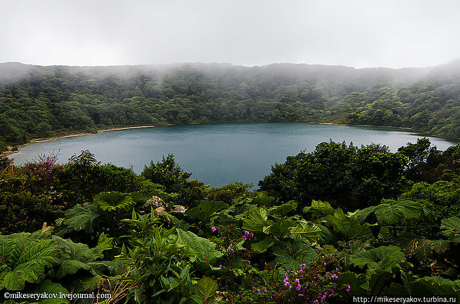 Вулкан Поас Поасито, Коста-Рика Вулкан Поас Поасито, Коста-Рика