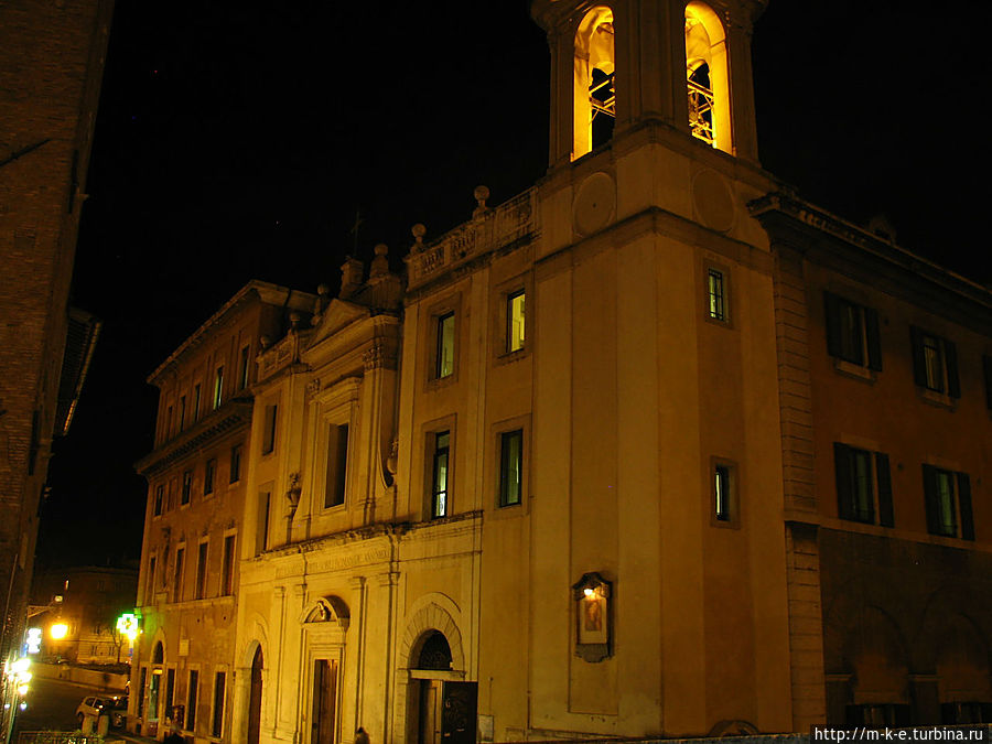 Церковь san giovanni calibita Рим, Италия