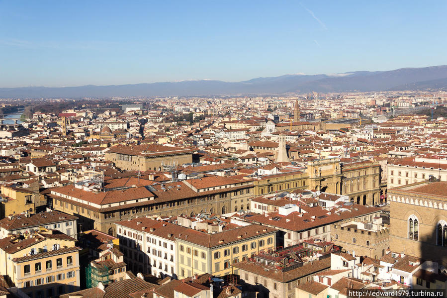 Флоренция с башни Палаццо Веккьо Флоренция, Италия Флоренция с башни Палаццо Веккьо Флоренция, Италия
