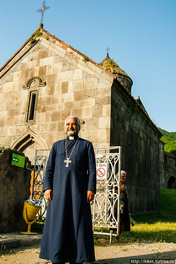 Настоятель монастыря Ахпат Айраспет. Армения