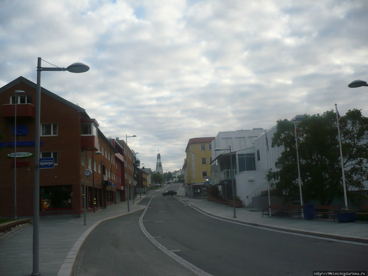 История Хаммерфеста- самого северного города мира Хаммерфест, Норвегия