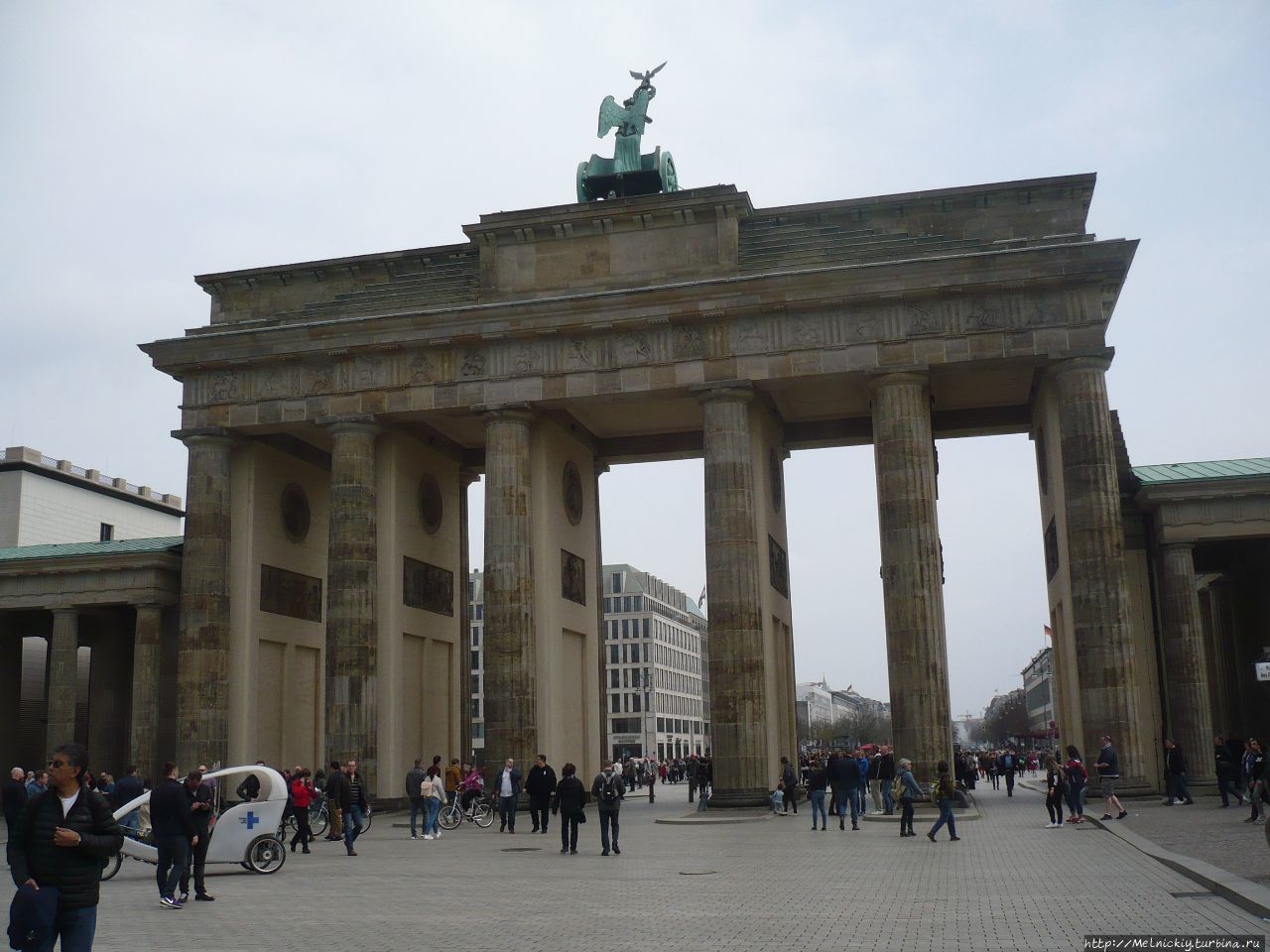 Бранденбургские ворота Берлин, Германия