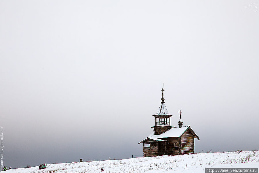 Часовня Спаса Нерукотворного из деревни Вигово Кижи, Россия