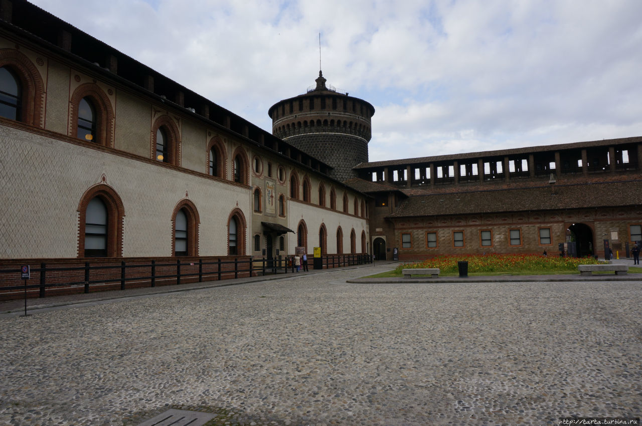 Замок Сфорца Милан, Италия