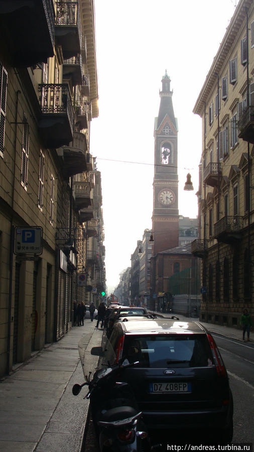 Улица в Турине Ницца, Франция