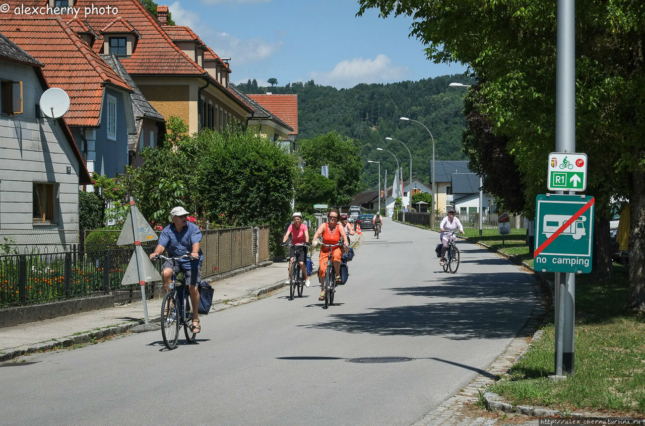 Велопробегом от Шлёгена до Линца Линц, Австрия
