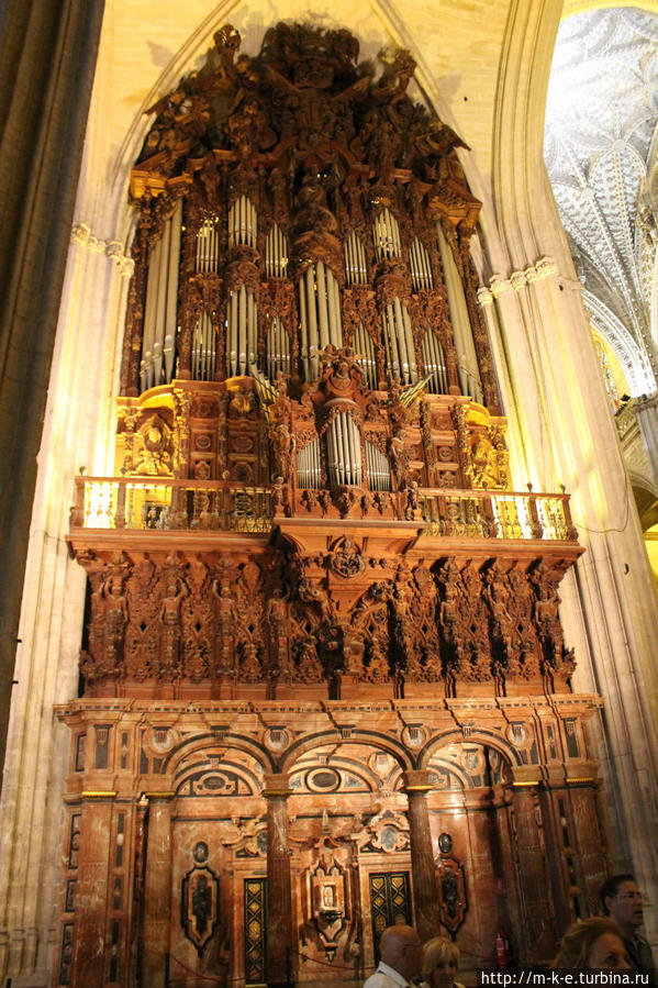 Величественный Кафедральный собор Севилья, Испания